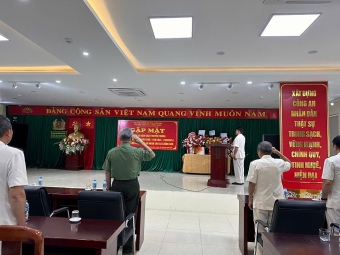 Ra mắt Chi hội Cựu CAND xã Lương Sơn, tỉnh Phú Thọ