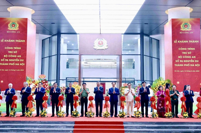 Khánh thành Trụ sở Bộ Công an