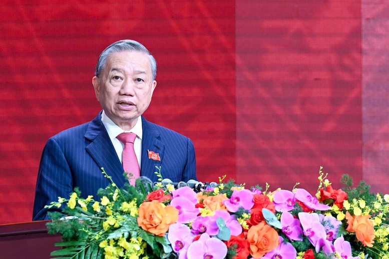 Diễn văn của Tổng Bí thư Tô Lâm tại Lễ kỷ niệm 80 năm Ngày Truyền thống CAND và 20 năm Ngày hội toàn dân bảo vệ An ninh Tổ quốc  - ảnh 1
