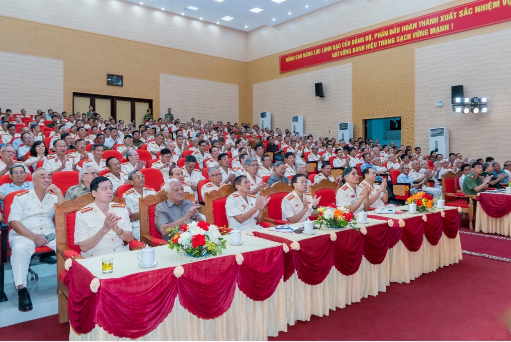 Hội Cựu CAND tỉnh Bắc Ninh gặp mặt kỷ niệm 80 năm Ngày truyền thống lực lượng CAND Việt Nam