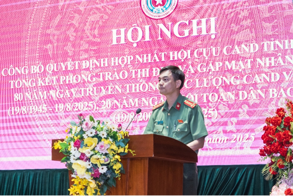 Hội Cựu CAND tỉnh Bắc Ninh gặp mặt kỷ niệm 80 năm Ngày truyền thống lực lượng CAND Việt Nam