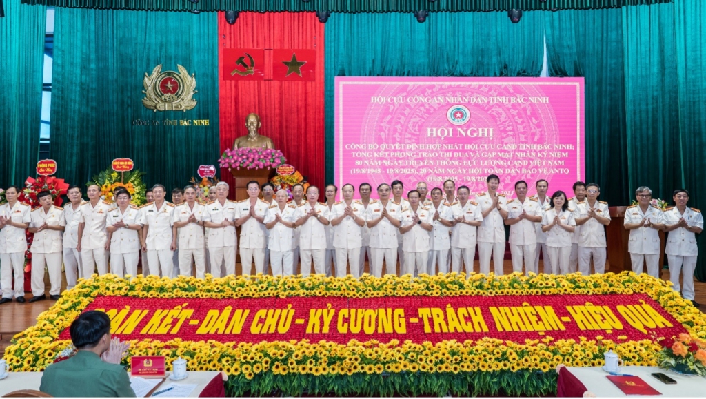 Hội Cựu CAND tỉnh Bắc Ninh gặp mặt kỷ niệm 80 năm Ngày truyền thống lực lượng CAND Việt Nam