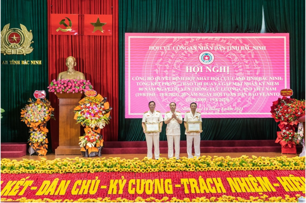 Hội Cựu CAND tỉnh Bắc Ninh gặp mặt kỷ niệm 80 năm Ngày truyền thống lực lượng CAND Việt Nam