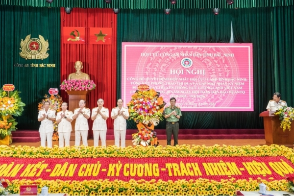 Hội Cựu CAND tỉnh Bắc Ninh gặp mặt kỷ niệm 80 năm Ngày truyền thống lực lượng CAND Việt Nam