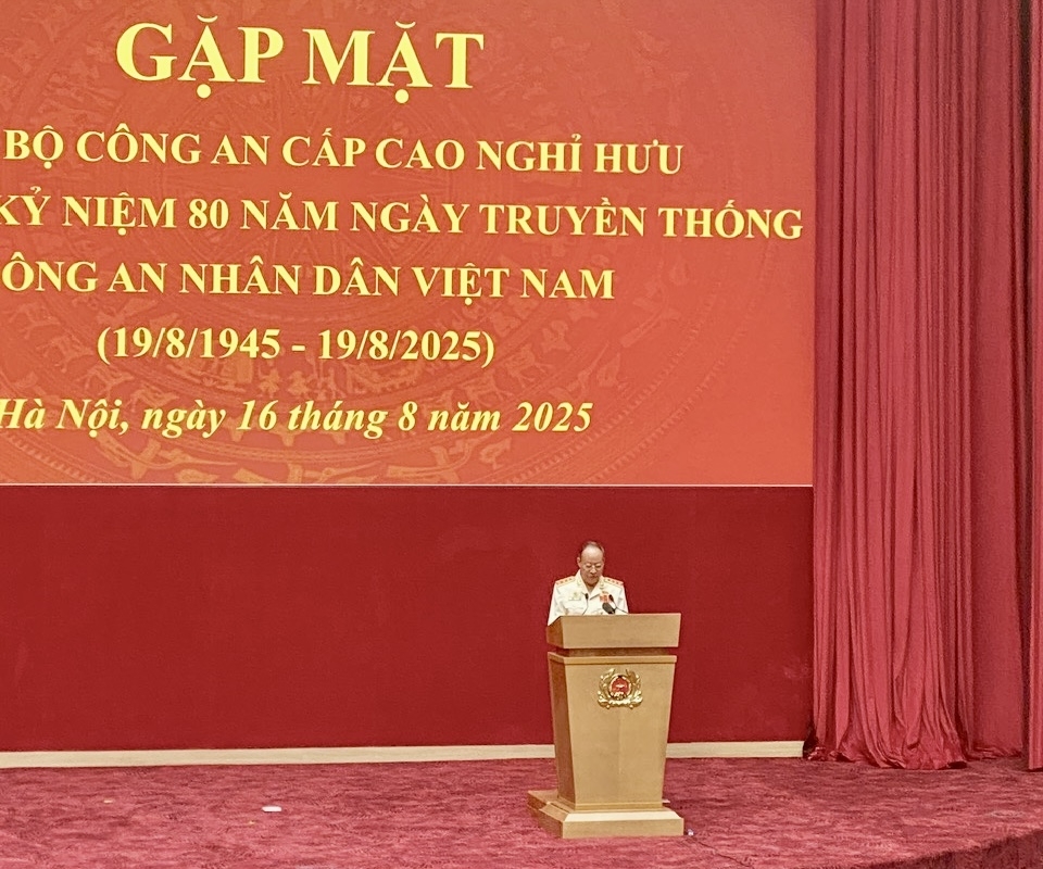 Đề nghị Hội cựu CAND Việt Nam sớm được quyết định là một Tổ chức được Đảng, Nhà nước giao nhiệm vụ