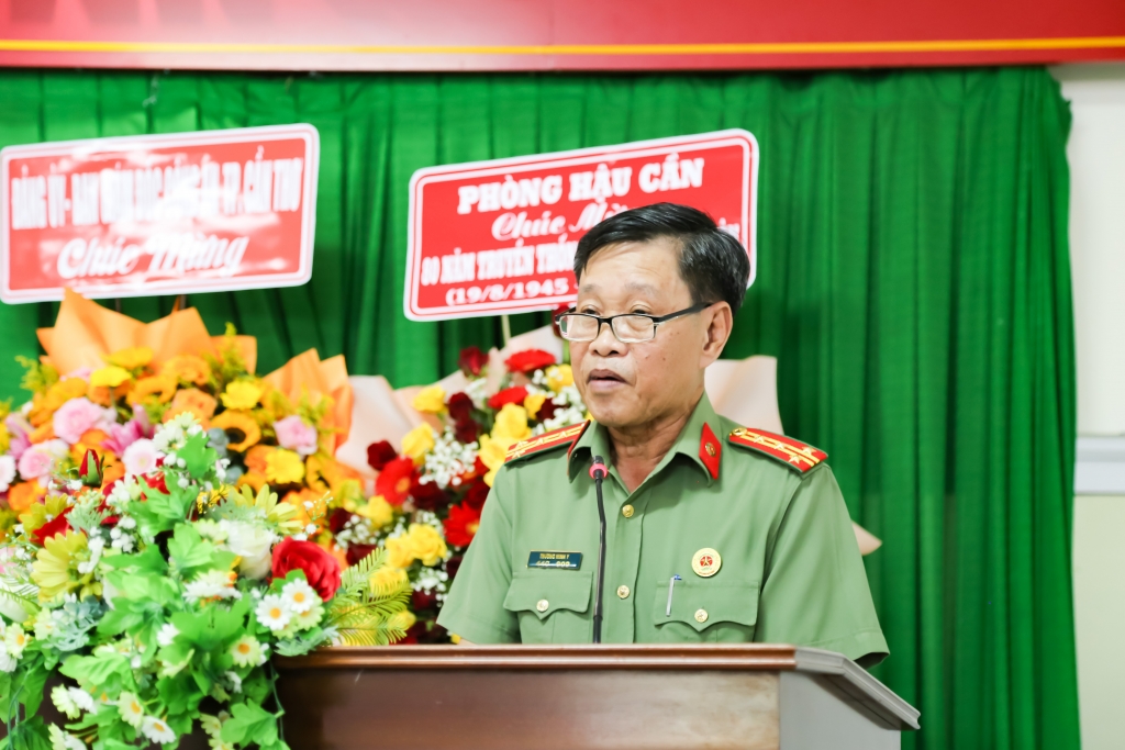 Hội Cựu CAND TP Cần Thơ họp mặt chào mừng niệm 80 năm Ngày truyền thống CAND Việt Nam