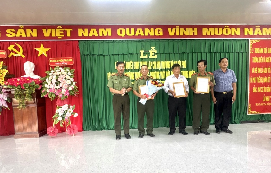 Cần Thơ: Công bố quyết định thành lập 3 Chi hội Cựu CAND phường sau sáp nhập đơn vị hành chính