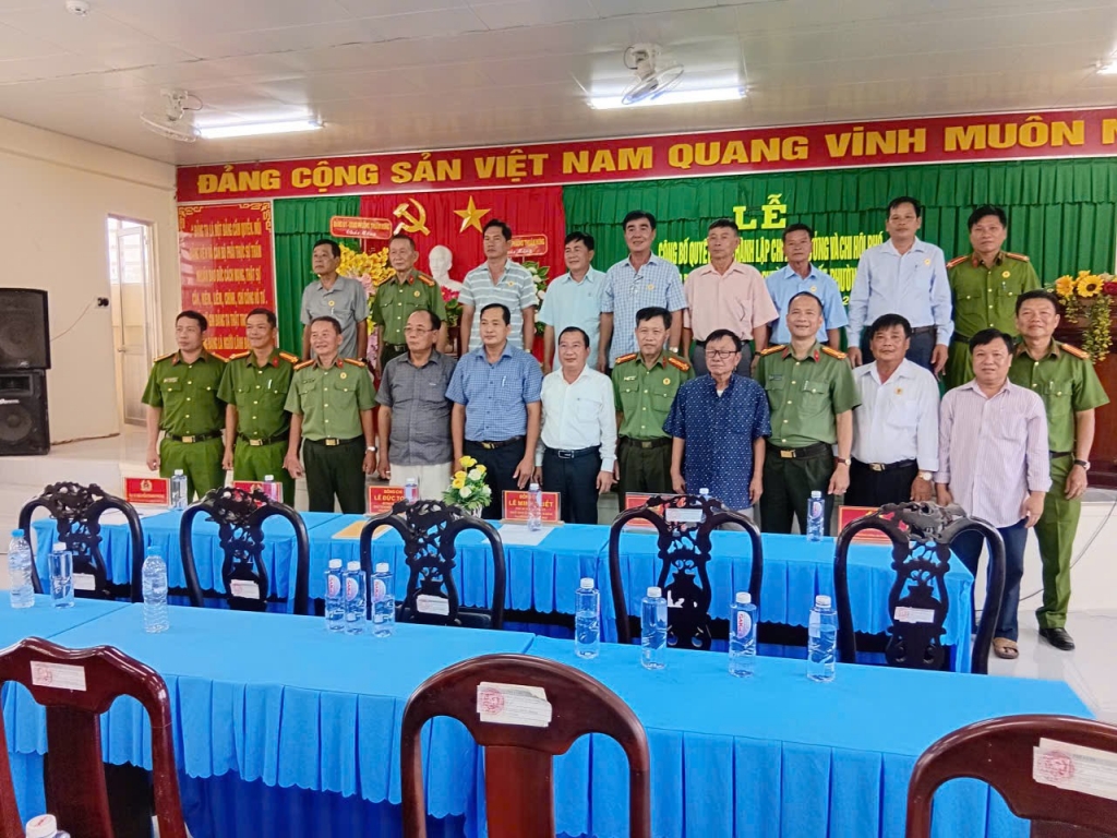 Cần Thơ: Công bố quyết định thành lập 3 Chi hội Cựu CAND phường sau sáp nhập đơn vị hành chính