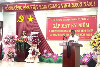 Gia Lai: Hội Cựu CAND xã Tuy Phước Tây phát huy truyền thống CAND Việt Nam