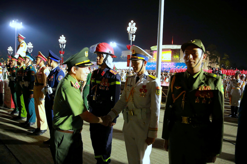 Thủ tướng Phạm Minh Chính chỉ đạo Lễ sơ duyệt, động viên các khối diễu binh, diễu hành -0