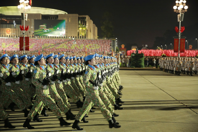 Thủ tướng Phạm Minh Chính chỉ đạo Lễ sơ duyệt, động viên các khối diễu binh, diễu hành -7