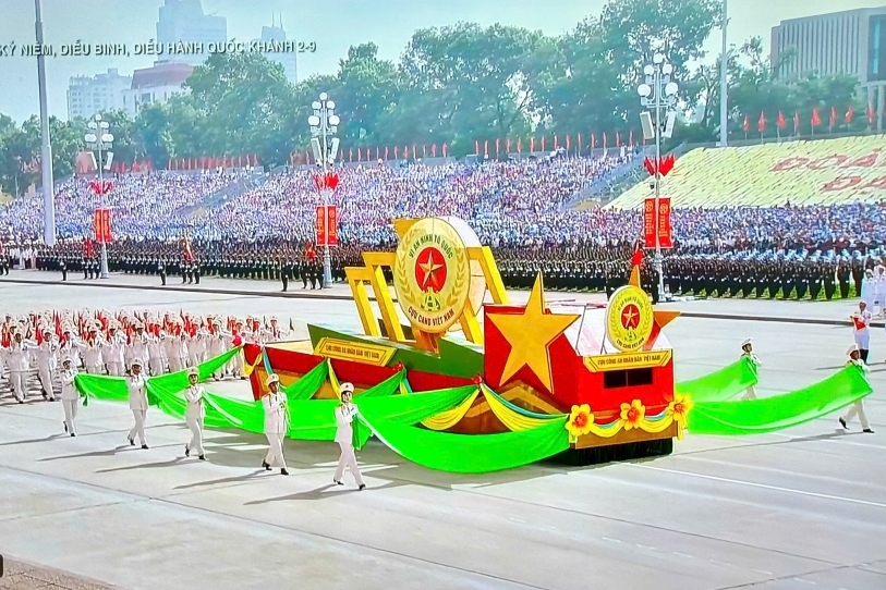 Trọng thể Lễ kỷ niệm, diễu binh, diễu hành 80 năm Quốc khánh 2/9