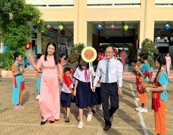 Lan tỏa tinh thần tương thân tương ái trong ngày khai giảng tại TP Hồ Chí Minh