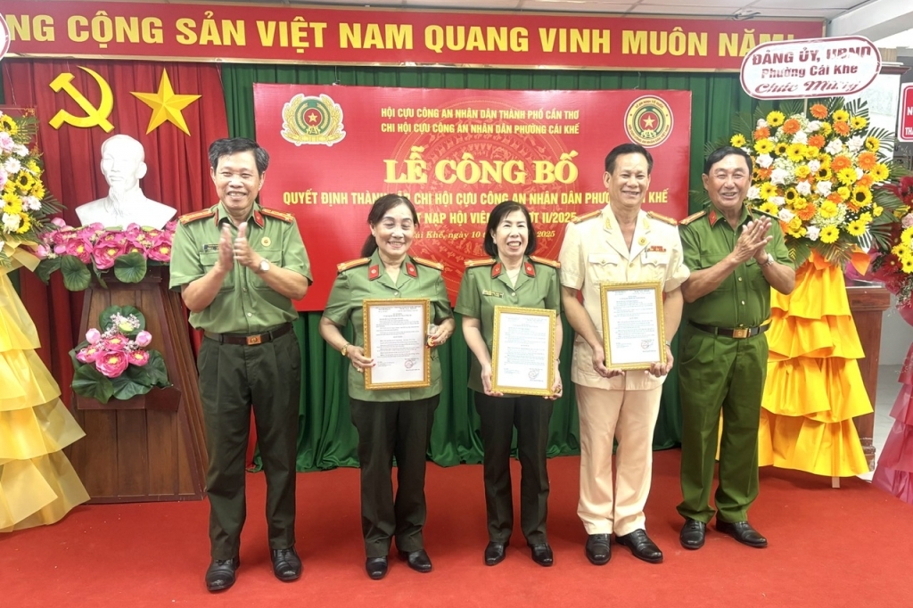 Hội Cựu CAND TP Cần Thơ chú trọng phát triển hội viên mới