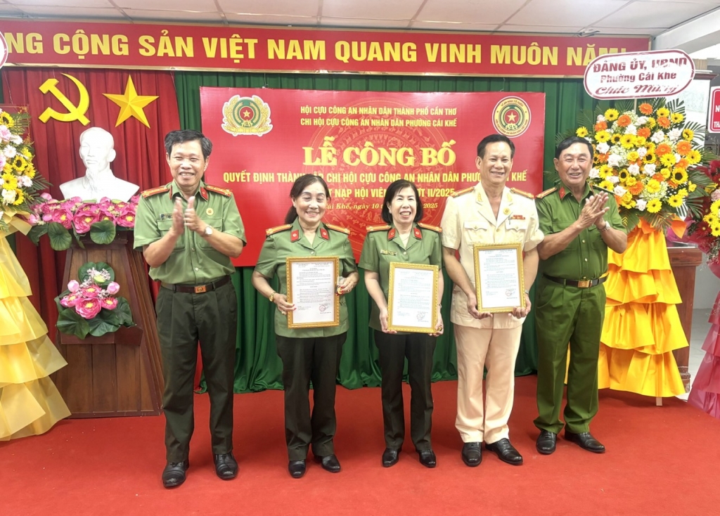 Hội Cựu CAND TP Cần Thơ chú trọng phát triển hội viên mới