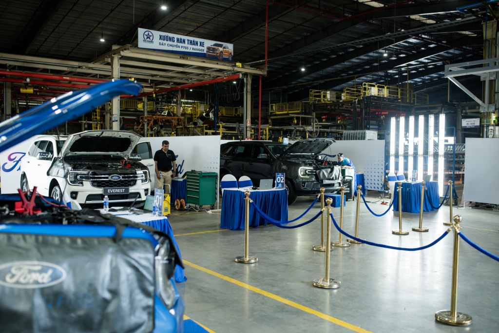 Ford Việt Nam tổ chức hội thi tay nghề toàn quốc 2025