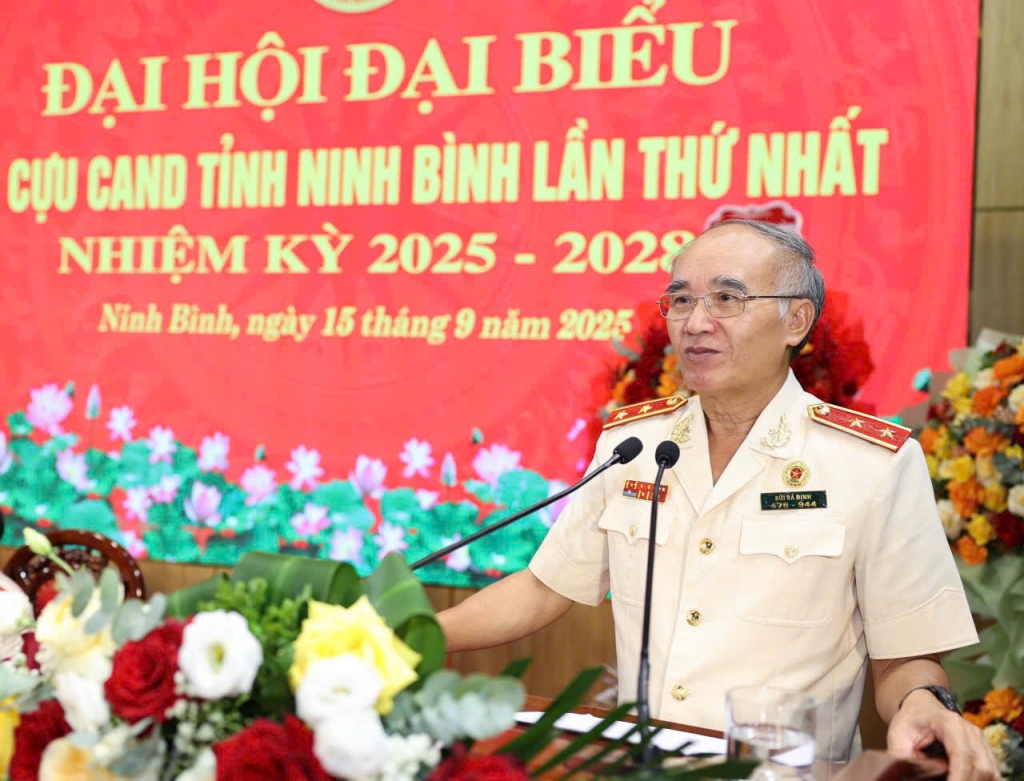 Đại hội đại biểu Hội Cựu CAND tỉnh Ninh Bình lần thứ Nhất