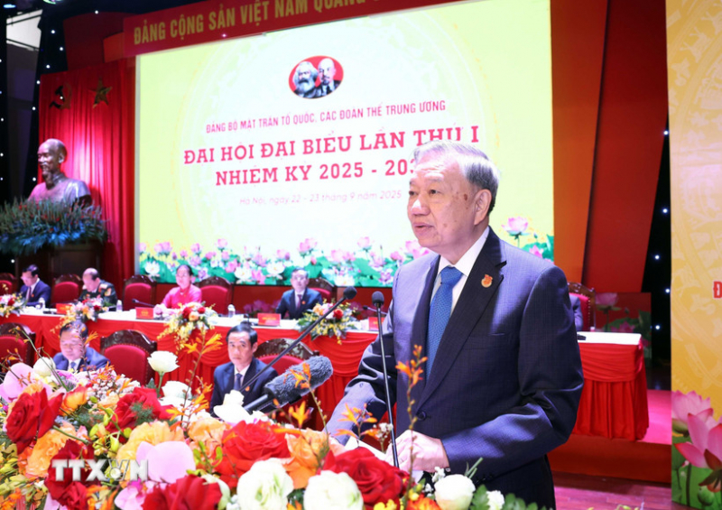 Tổng Bí thư Tô Lâm: Để khối đại đoàn kết toàn dân tộc là nguồn lực vô tận -0