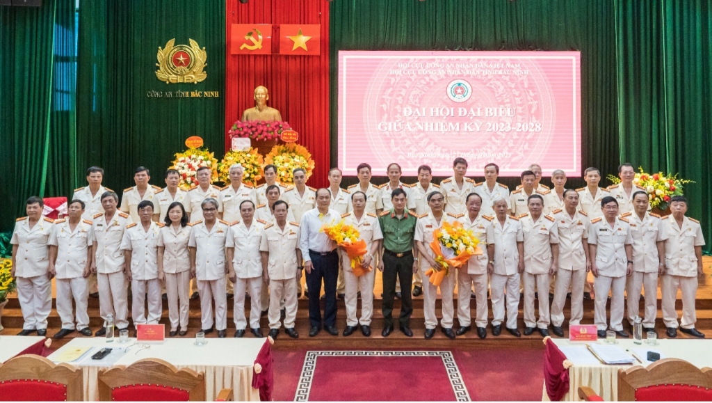Hội Cựu CAND tỉnh Bắc Ninh tổ chức Đại hội giữa nhiệm kỳ 2023 - 2028