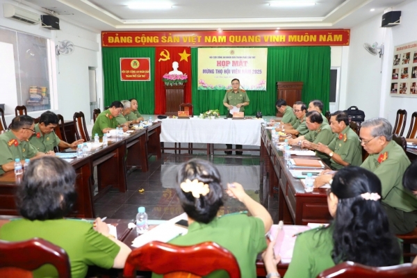 Hội Cựu CAND TP Cần Thơ sơ kết công tác quý 3 và triển khai hoạt động quý 4