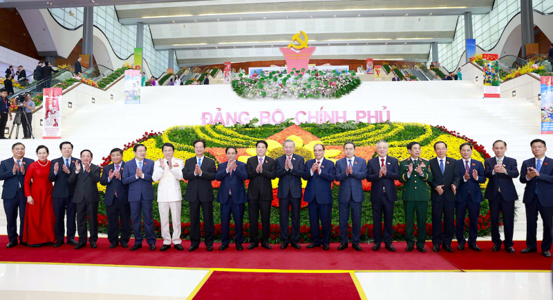 Tổng Bí thư Tô Lâm dự, chỉ đạo Đại hội đại biểu Đảng bộ Chính phủ lần thứ nhất -0