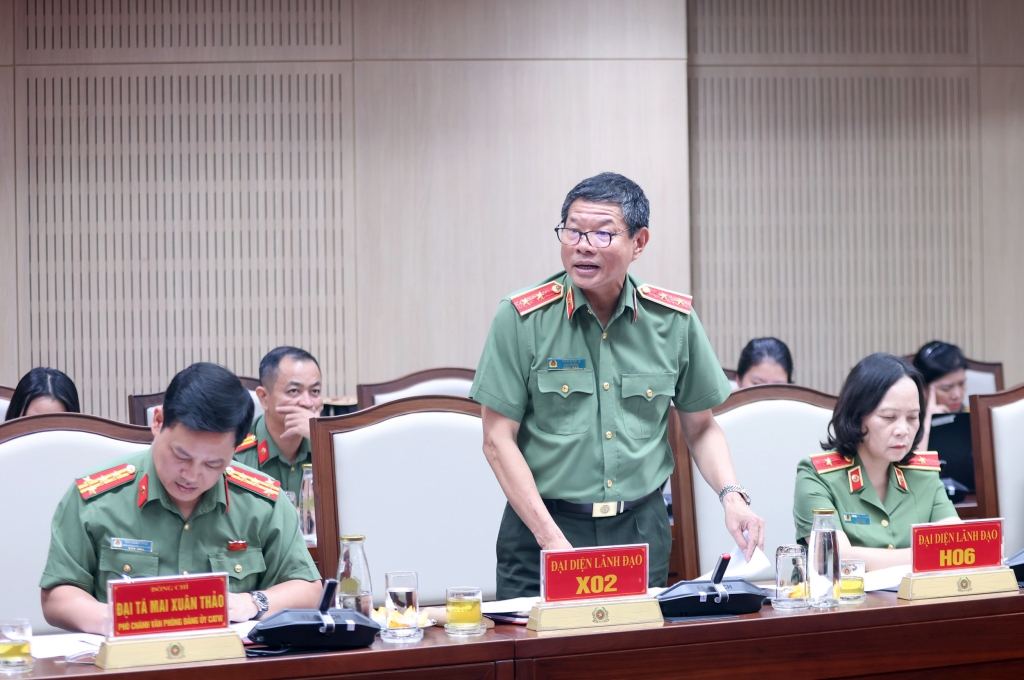 Phát huy vai trò tham mưu, nâng cao chất lượng công tác xây dựng Đảng, xây dựng lực lượng CAND
