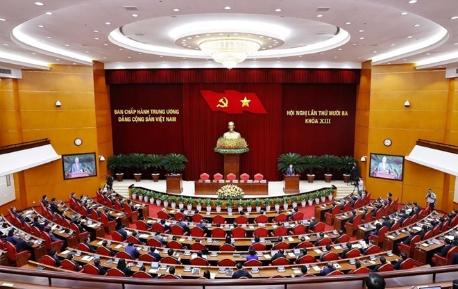 Dự thảo Báo cáo chính trị của Ban Chấp hành Trung ương Đảng khóa XIII tại Đại hội đại biểu toàn quốc lần thứ XIV của Đảng
