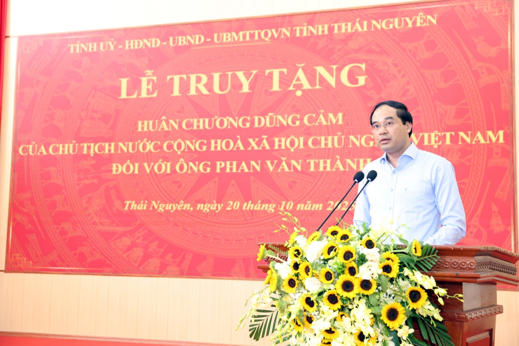 Vinh danh tấm gương quên mình cứu người trong lũ dữ ở Thái Nguyên