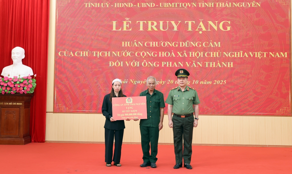 Vinh danh tấm gương quên mình cứu người trong lũ dữ ở Thái Nguyên