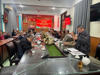 Ninh Bình: Chi hội Cựu CAND phường Phủ Lý đóng góp ý kiến vào dự thảo Văn kiện trình Đại hội Đảng lần thứ XlV