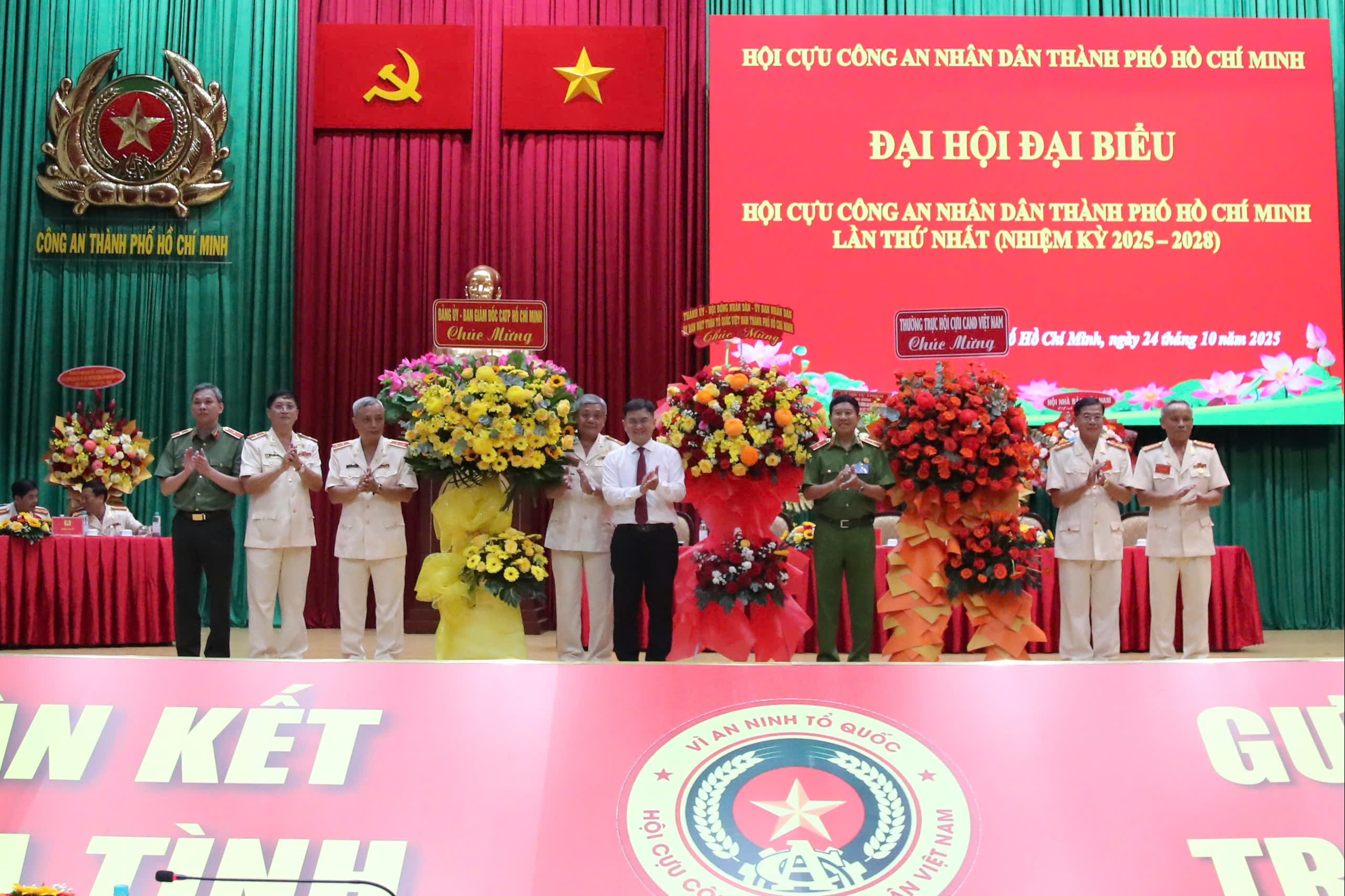 Đại hội đại biểu Hội Cựu CAND TP.HCM lần thứ nhất, nhiệm kỳ 2025-2028