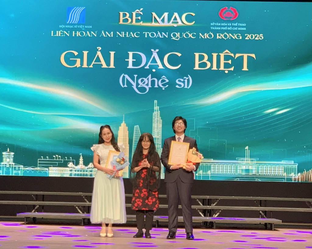 Chi hội Nhạc sĩ CAND giành 2 giải B tại Liên hoan âm nhạc toàn quốc mở rộng 2025