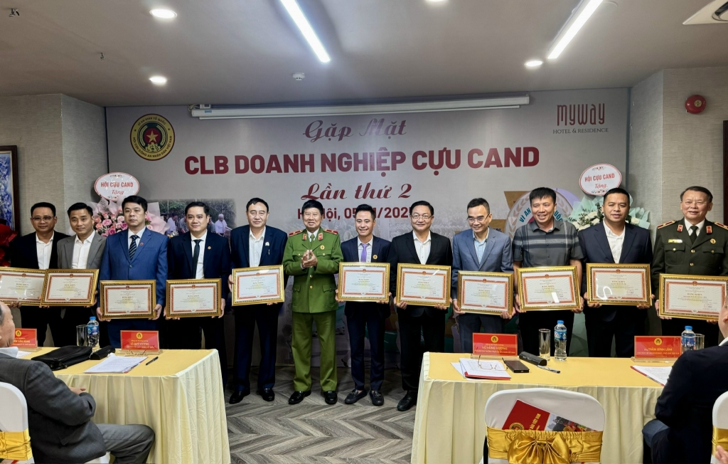 Hội nghị Câu lạc bộ Doanh nghiệp Cựu CAND lần thứ hai: Lan tỏa tinh thần nghĩa tình và khát vọng cống hiến