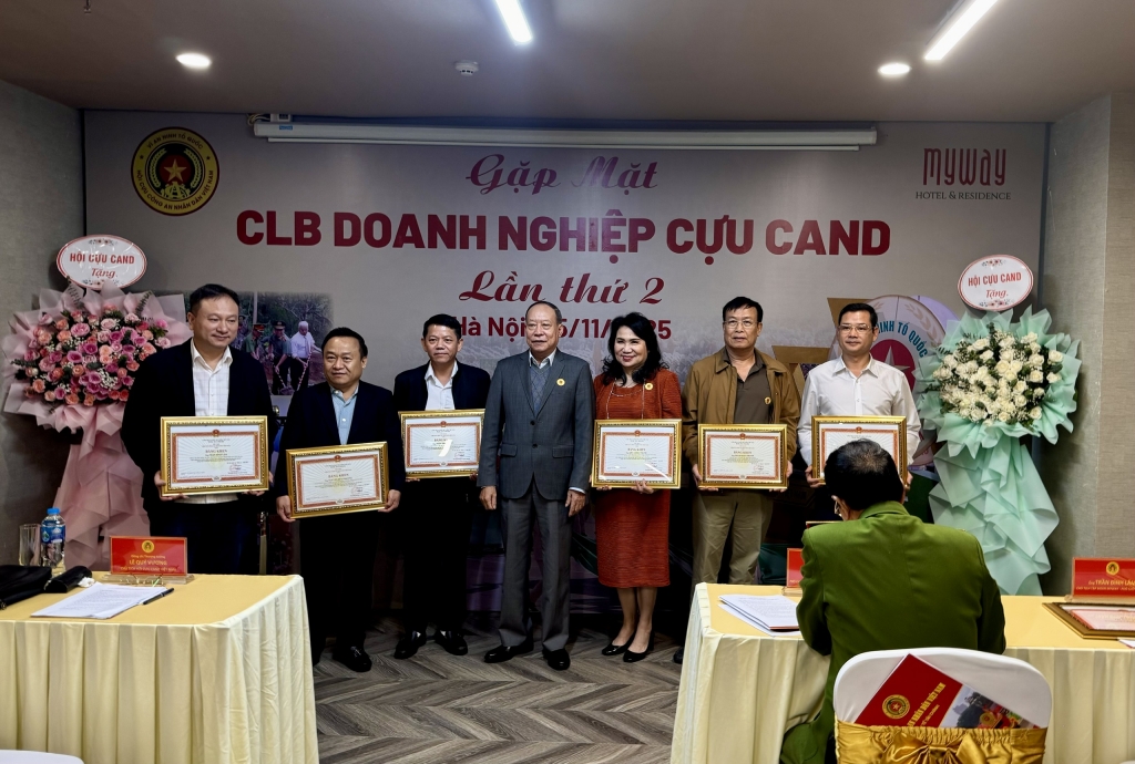 Hội nghị Câu lạc bộ Doanh nghiệp Cựu CAND lần thứ hai: Lan tỏa tinh thần nghĩa tình và khát vọng cống hiến