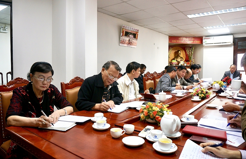 Hội Cựu CAND Việt Nam triển khai góp ý kiến vào dự thảo các văn kiện trình Đại hội XIV của Đảng