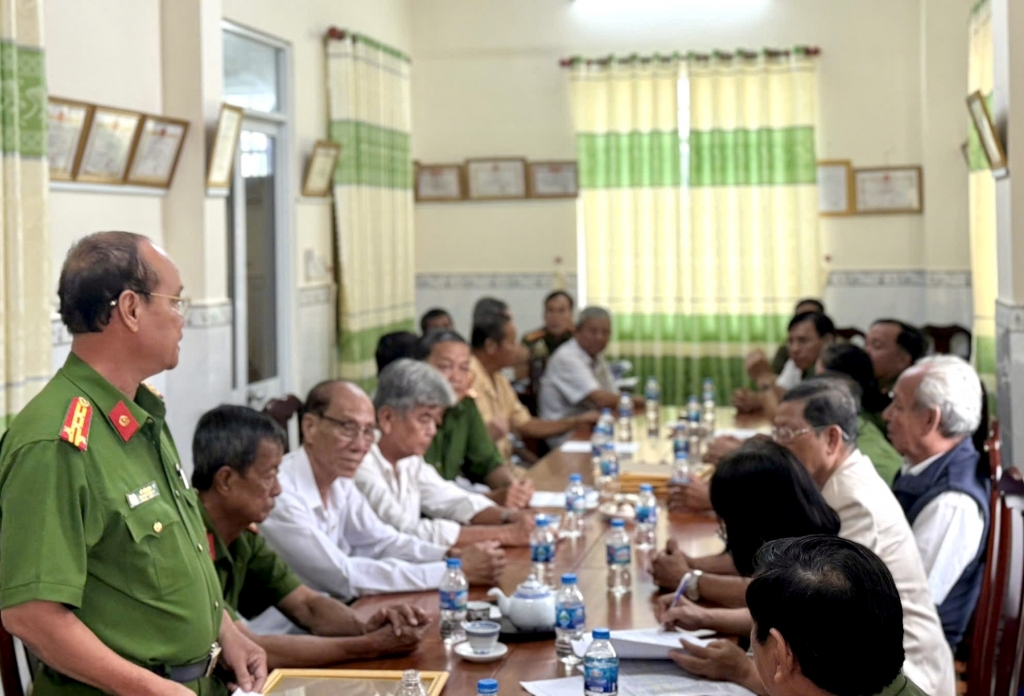 Cần Thơ: Chi hội Cựu CAND phường An Bình tổ chức lễ kết nạp hội viên mới