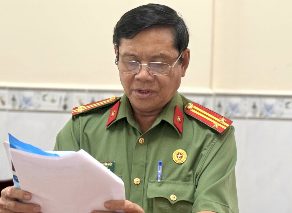 Cần Thơ: Chi hội Cựu CAND phường An Bình tổ chức lễ kết nạp hội viên mới