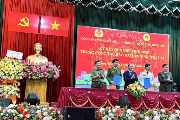 Hội Cựu CAND tỉnh Hưng Yên tổ chức Đại hội lần thứ nhất, nhiệm kỳ 2025 - 2030