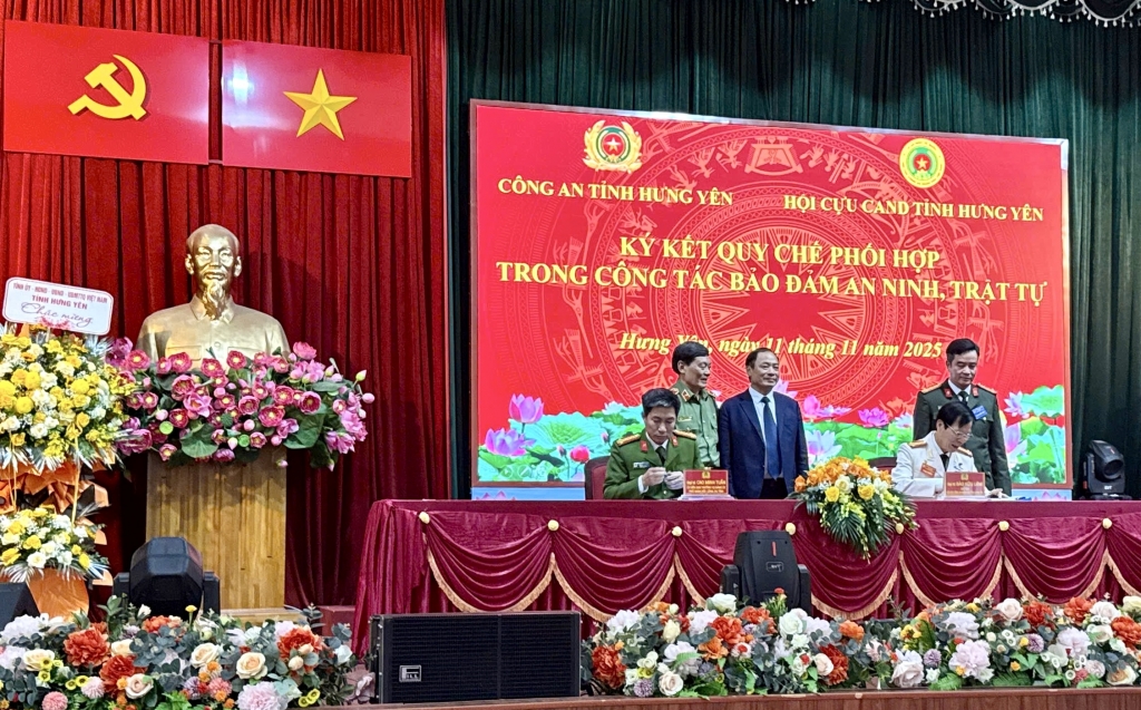 Hội Cựu CAND tỉnh Hưng Yên tổ chức Đại hội lần thứ nhất, nhiệm kỳ 2025 - 2030