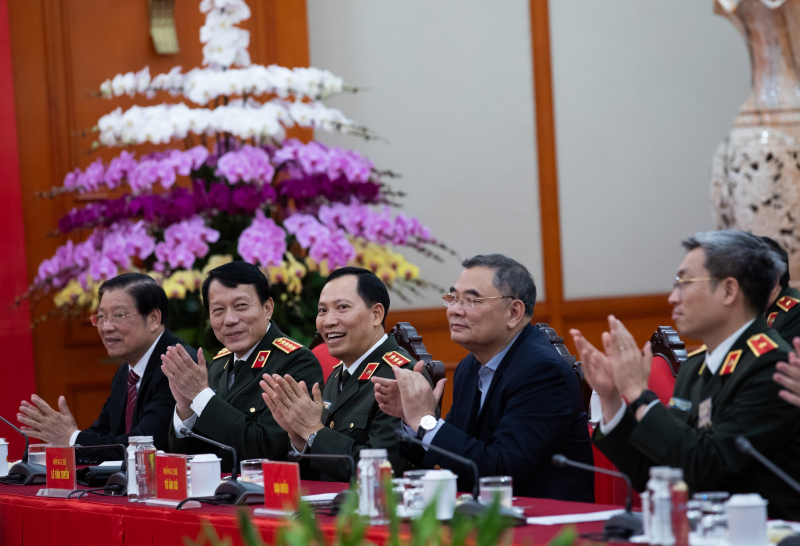 Tổng Bí thư Tô Lâm: Đảng, Nhà nước luôn quan tâm, chăm lo lực lượng tham gia bảo vệ ANTT ở cơ sở -1