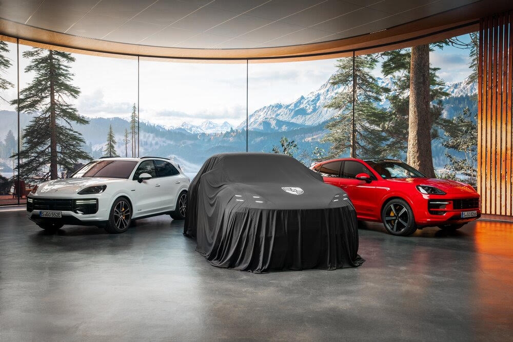 Màn ra mắt kép của Porsche Cayenne thuần điện