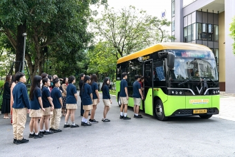 Dịch vụ “Xe điện học đường chuyên biệt” đầu tiên tại Việt Nam