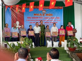 Cần Thơ: Chi hội Cựu CAND phường Thuận Hưng tích cực với các hoạt động của MTTQ Việt Nam phường