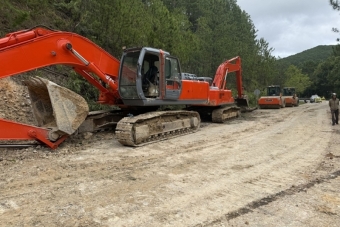 Tạm dừng khắc phục sự cố trên đèo Mimosa Đà Lạt vì chờ phương án thiết kế