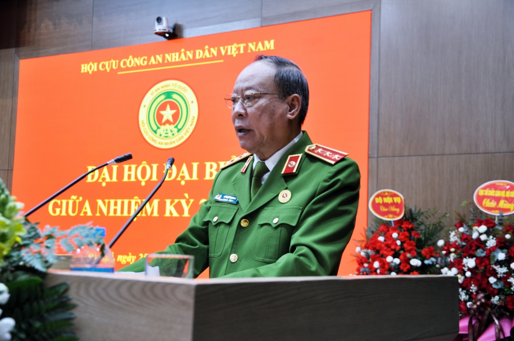 Hội Cựu CAND Việt Nam tổ chức Đại hội đại biểu giữa nhiệm kỳ 2023 – 2028