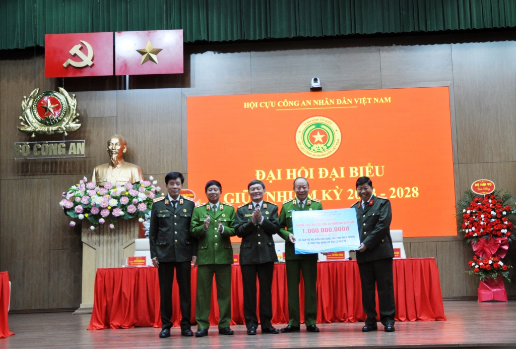 Hội Cựu CAND Việt Nam tổ chức Đại hội đại biểu giữa nhiệm kỳ 2023 – 2028