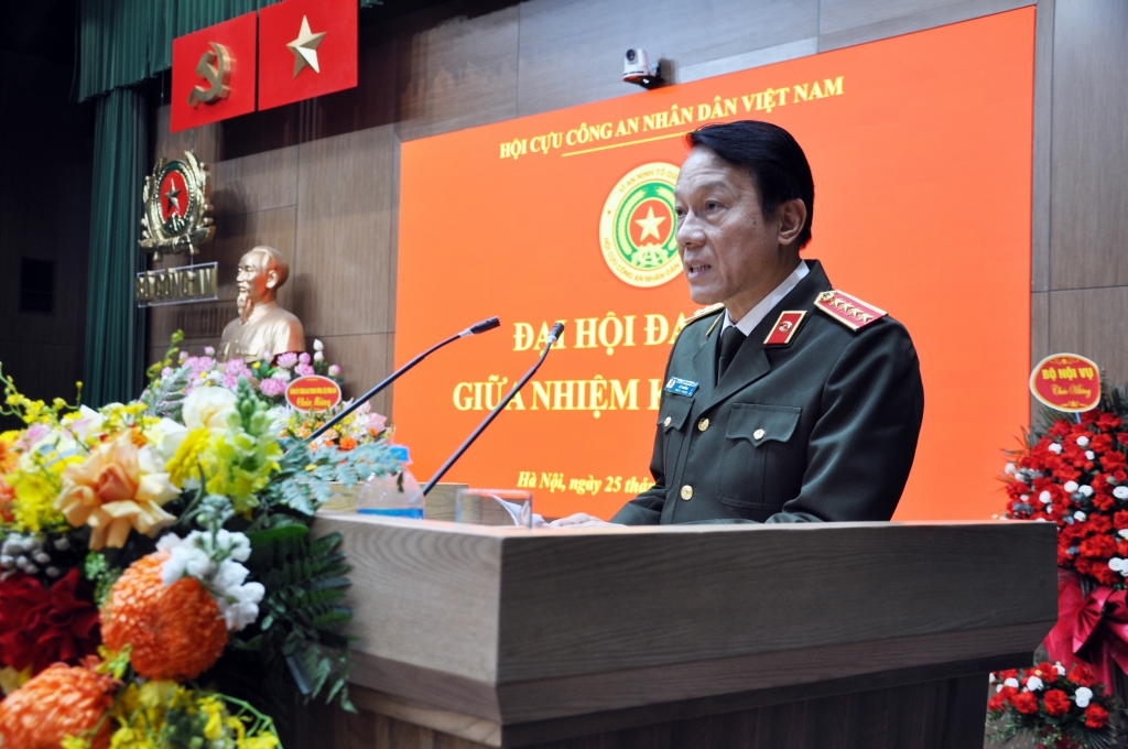 Hội Cựu CAND Việt Nam tổ chức Đại hội đại biểu giữa nhiệm kỳ 2023 – 2028
