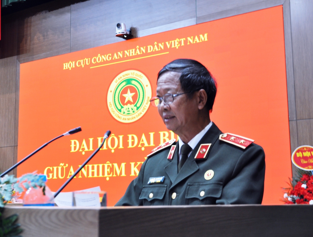 Hội Cựu CAND Việt Nam tổ chức Đại hội đại biểu giữa nhiệm kỳ 2023 – 2028