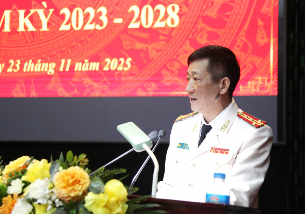 Hội Cựu CAND tỉnh Thái Nguyên Đại hội giữa nhiệm kỳ