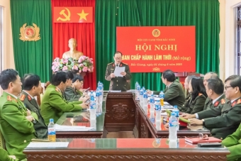 Hội Cựu CAND tỉnh Bắc Ninh tổ chức Hội nghị BCH mở rộng tháng 11/2025